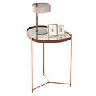 Mesa De Apoio Monterrey Castanho Bronze