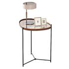 Mesa De Apoio Monterrey Castanho Preto