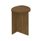 Mesa De Apoio Oval 60 Cm Sirion Pinho