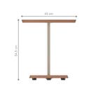 Mesa De Apoio Oval Smallville Terracota