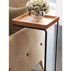 Mesa De Apoio Para Sofá Bandeja Madeira