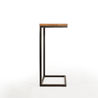 Mesa De Apoio Para Sofá Estilo Industrial