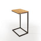 Mesa De Apoio Para Sofá Estilo Industrial