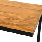 Mesa De Apoio Para Sofá Estilo Industrial