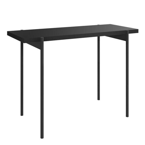 Mesa De Apoio Pés Metálicos Mezzan Preto