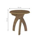 Mesa De Apoio Redonda Retrô Sunnydale