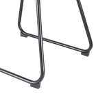 Mesa de Apoio Redonda Timea Aço 37x48x48cm Cinza Naterial