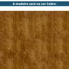 Mesa De Apoio Saibi Ozki 60 Cm Madeira Eucalipto Cedro Corda