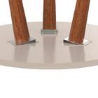 Mesa De Apoio Skinny Patrimar Móveis Off White