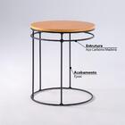 Mesa De Aproximação One - Preto/marfim