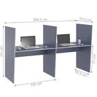 Mesa De Atendimento 2 Lugar Roma Azul