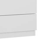 Mesa de Cabeceira 03 Gavetas Veronna Tcil Móveis Neve