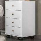 Mesa De Cabeceira 04 Gavetas Presence 9070 Demobile