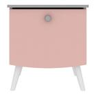 Mesa De Cabeceira 100% Mdf Com 1 Gaveta Doçura Multimóveis Br