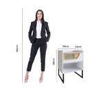 Mesa De Cabeceira 1 Gaveta 1 Nicho Apolo