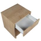 Mesa De Cabeceira 1 Gaveta Com Nicho Bilbo F06 Nature