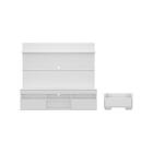 Mesa De Cabeceira 1 Gaveta Com Rack Com Painel Para Tv Até 65