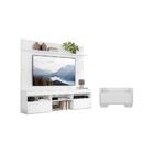 Mesa De Cabeceira 1 Gaveta Com Rack Com Painel Para Tv Até 65