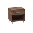 Mesa de Cabeceira 1 Gaveta E 1 Nicho Modern - Carvalho - Prim