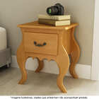 Mesa De Cabeceira 1 Gaveta Em Madeira Maciça Geórgia Mel - St