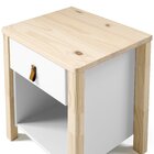 Mesa De Cabeceira 1 Gaveta Íris Cabecasa Madeiraoriginals Bra