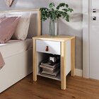 Mesa De Cabeceira 1 Gaveta Íris Cabecasa Madeiraoriginals Bra