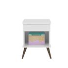 Mesa De Cabeceira 1 Gaveta Mariana Branco - Fbaby