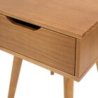 Mesa De Cabeceira 1 Gaveta Retrô  Branco