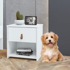 Mesa De Cabeceira 1 Gaveta Valencia Móveis Lopas Nature