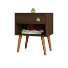 Mesa De Cabeceira 1 Gaveta Villare Robel