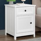 Mesa De Cabeceira 1 Porta 1 Gaveta 45 Cm Dm112 Dtall