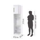 Mesa De Cabeceira 1 Porta  Branco