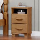 Mesa De Cabeceira 2 Gav Madeira Maciça 44 Cm 2249 Milani Store