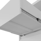 Mesa De Cabeceira 2 Gavetas 1 Nicho 100% Mdf Gales  Branco