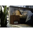 Mesa De Cabeceira 2 Gavetas 1 Nicho Plus Jatobá