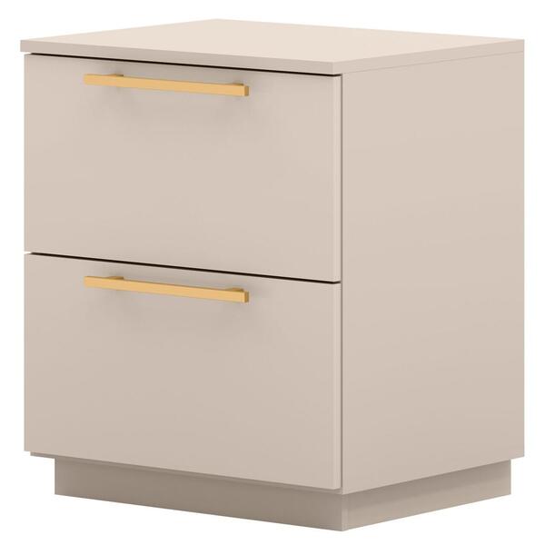 Mesa De Cabeceira 2 Gavetas 50 Cm Dub 50019 Vlr