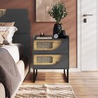 Mesa De Cabeceira 2 Gavetas Apolo