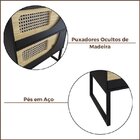 Mesa De Cabeceira 2 Gavetas Apolo