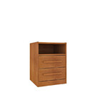 Mesa De Cabeceira 2 Gavetas - Barcelona-cinamomo - Tcil Móveis