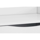 Mesa De Cabeceira 2 Gavetas Branco Kappesberg