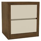 Mesa de Cabeceira 2 Gavetas Em Mdf Tw41 Dalla Costa