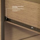 Mesa De Cabeceira 2 Gavetas Florença Cinamomo