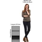 Mesa De Cabeceira 2 Gavetas Móveis Castro Carvalho