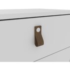 Mesa De Cabeceira 2 Gavetas Pádua Branco