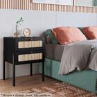 Mesa De Cabeceira 2 Gavetas Palhinha 27933 Linha Oslo Artesano