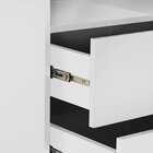 Mesa De Cabeceira 2 Gavetas Quartzo Yescasa Madeiramadeira Br