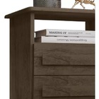 Mesa De Cabeceira 2 Gavetas Turim Freijó – Rv Móveis