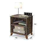 Mesa De Cabeceira 2 Nichos  Castani