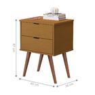 Mesa De Cabeceira 2 Nichos Rimini Nature