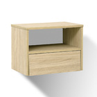 Mesa de Cabeceira 32x42x30cm MDP Marau com Gaveta Bemfixa